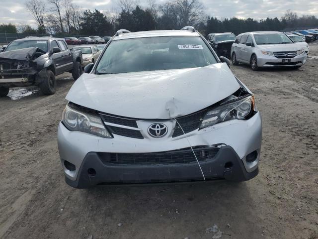 JTMBFREVXFD124598 - 2015 TOYOTA RAV4 LE SILVER photo 5