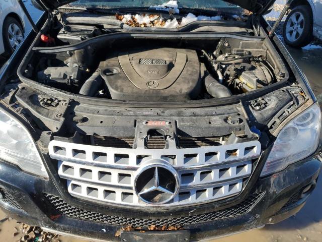 4JGBB8GB5AA575890 - 2010 MERCEDES-BENZ ML 350 4MATIC BLACK photo 12