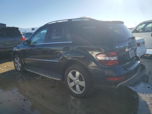 4JGBB8GB5AA575890 - 2010 MERCEDES-BENZ ML 350 4MATIC BLACK photo 2