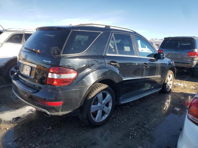 4JGBB8GB5AA575890 - 2010 MERCEDES-BENZ ML 350 4MATIC BLACK photo 3