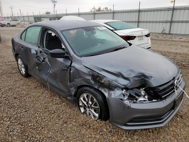 3VWD17AJ9FM287288 - 2015 VOLKSWAGEN JETTA SE GRAY photo 4