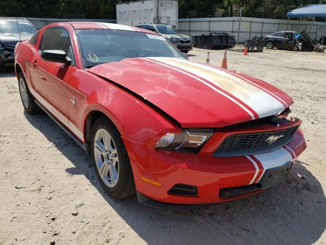 1ZVBP8AN9A5125030 - 2010 FORD MUSTANG RED photo 1