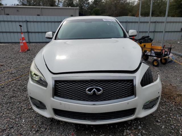 JN1BY1AP8GM220141 - 2016 INFINITI Q70 3.7 WHITE photo 5