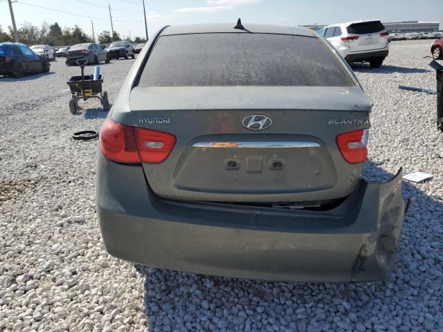 KMHDU46D29U693212 - 2009 HYUNDAI ELANTRA GLS GRAY photo 6