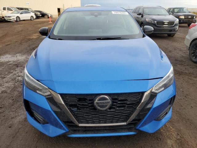 3N1AB8DV7LY278880 - 2020 NISSAN SENTRA SR BLUE photo 5