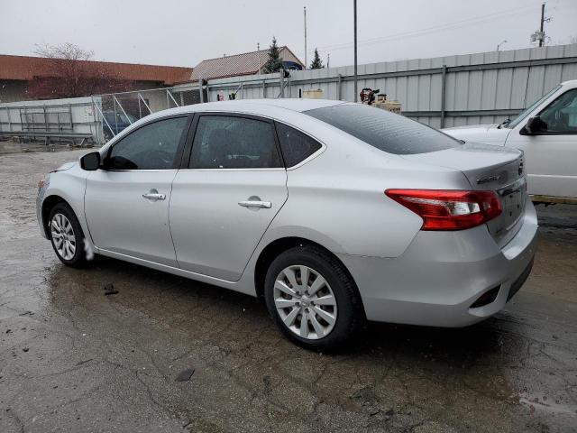 3N1AB7AP1GL679778 - 2016 NISSAN SENTRA S SILVER photo 2