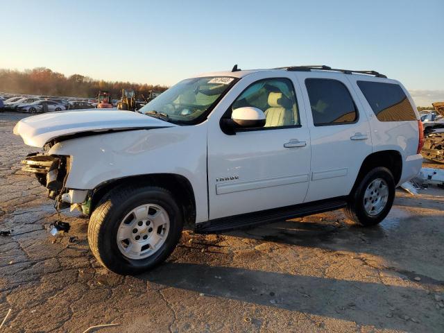 1GNSCBE01DR298698 - 2013 CHEVROLET TAHOE C1500 LT WHITE photo 1