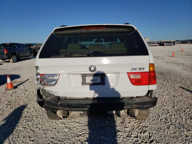 5UXFA535X3LV95677 - 2003 BMW X5 3.0I WHITE photo 6