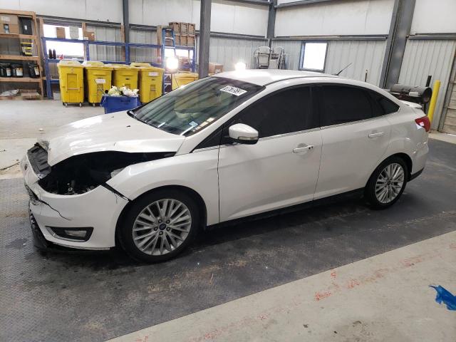 1FADP3J22FL340858 - 2015 FORD FOCUS TITANIUM WHITE photo 1