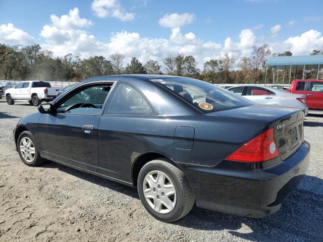 1HGEM22135L080364 - 2005 HONDA CIVIC DX VP Սև լուսանկար 2