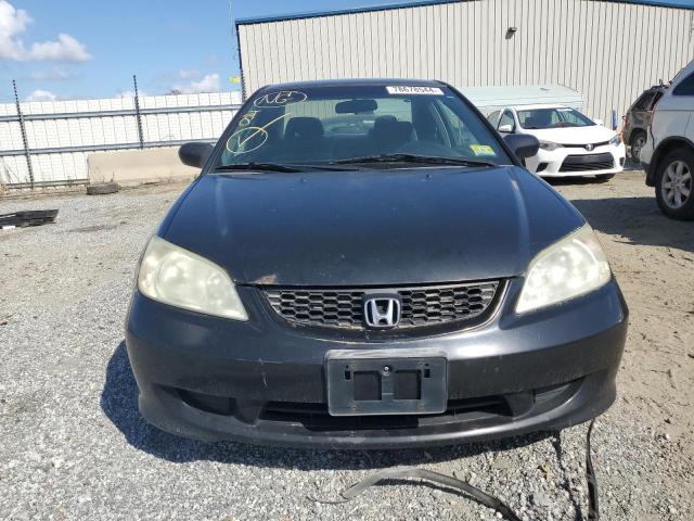 1HGEM22135L080364 - 2005 HONDA CIVIC DX VP Սև լուսանկար 5