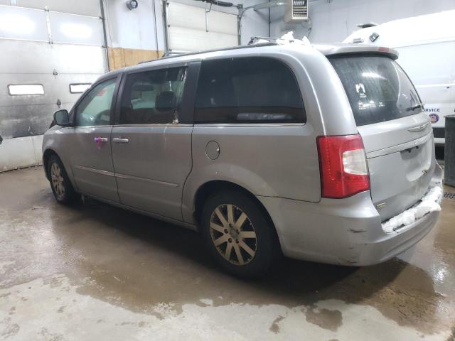 2C4RC1BG6DR705783 - 2013 CHRYSLER TOWN & COU TOURING ვერცხლისფერი ფოტო 2