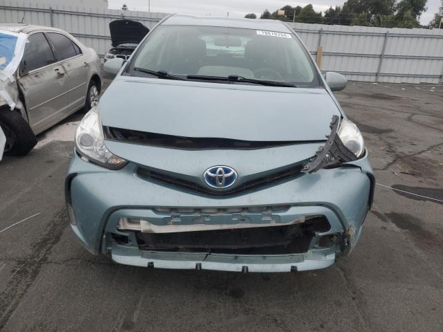 JTDZN3EU5FJ016056 - 2015 TOYOTA PRIUS V BLUE photo 5