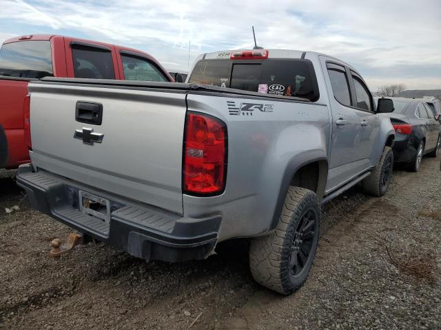 1GCGTEEN2K1182983 - 2019 CHEVROLET COLORADO ZR2 SILVER photo 3