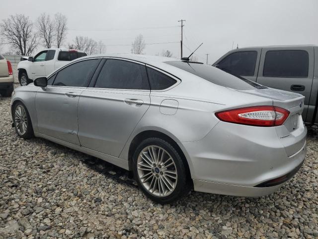 3FA6P0HD2ER346321 - 2014 FORD FUSION SE SILVER photo 2