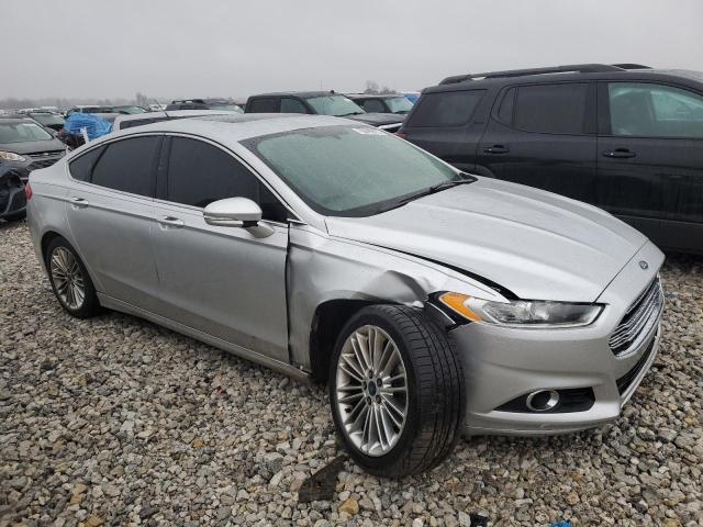 3FA6P0HD2ER346321 - 2014 FORD FUSION SE SILVER photo 4