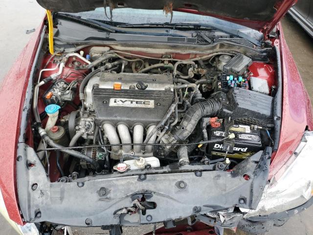 1HGCM56837A188580 - 2007 HONDA ACCORD EX RED photo 11