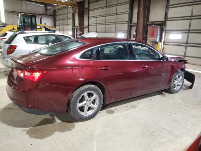 1G1ZB5ST9GF277798 - 2016 CHEVROLET MALIBU LS BURGUNDY photo 3