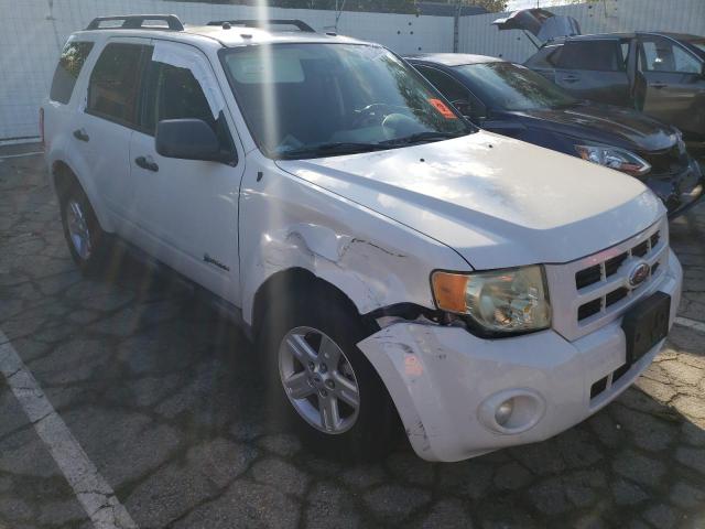 1FMCU59339KA32546 - 2009 FORD ESCAPE HYBRID WHITE photo 4