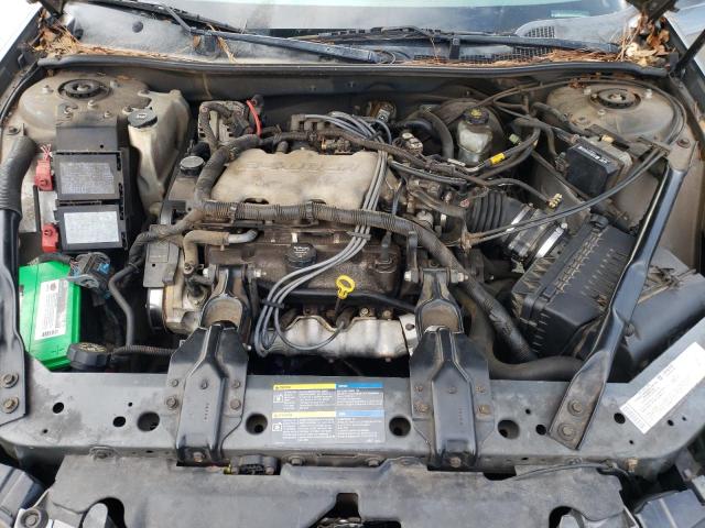 2G1WF52E659189287 - 2005 CHEVROLET IMPALA GRAY photo 11