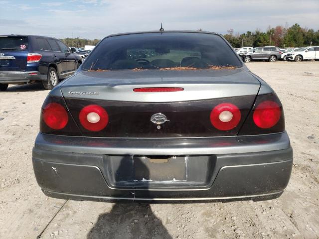 2G1WF52E659189287 - 2005 CHEVROLET IMPALA GRAY photo 6