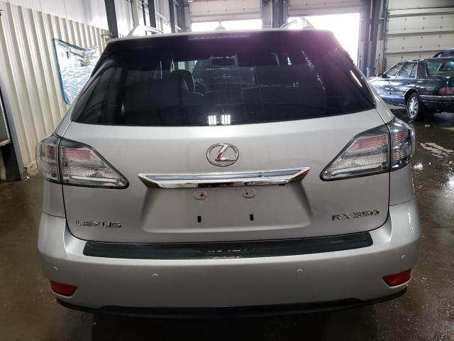 2T2BK1BA0AC080076 - 2010 LEXUS RX 350 SILVER photo 6