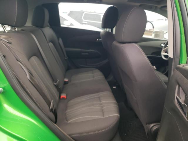 1G1JC6SB2F4169153 - 2015 CHEVROLET SONIC LT GREEN photo 10