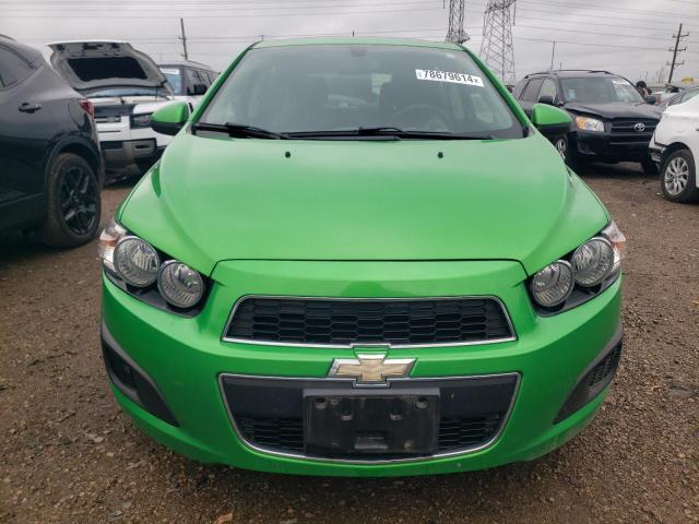 1G1JC6SB2F4169153 - 2015 CHEVROLET SONIC LT GREEN photo 5