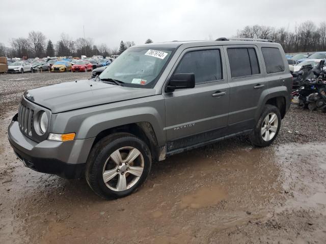 1J4NF4GB7BD280279 - 2011 JEEP PATRIOT LATITUDE GRAY photo 1