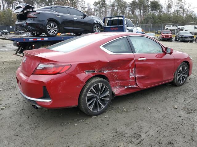 1HGCT1B51HA005203 - 2017 HONDA ACCORD EX RED photo 3