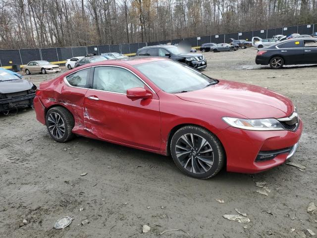 1HGCT1B51HA005203 - 2017 HONDA ACCORD EX RED photo 4