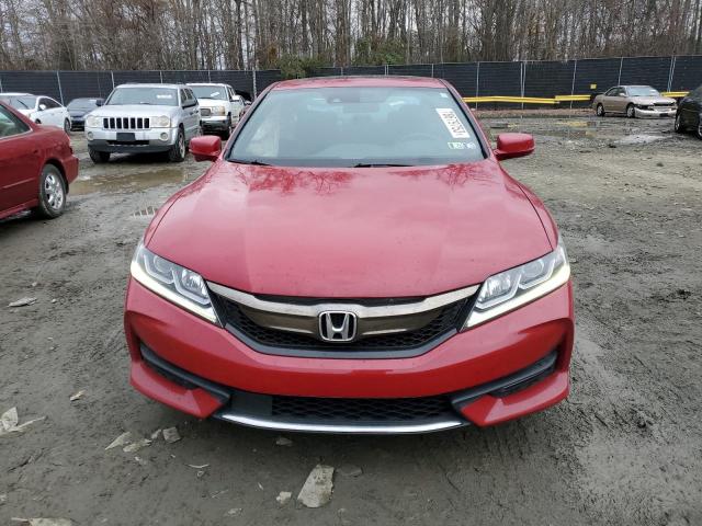 1HGCT1B51HA005203 - 2017 HONDA ACCORD EX RED photo 5