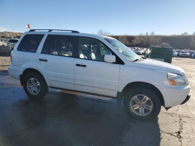 2HKYF18663H524826 - 2003 HONDA PILOT EXL WHITE photo 4