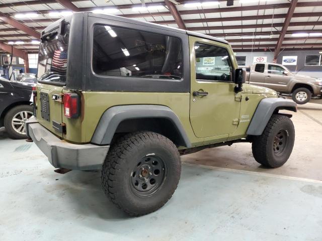 1C4AJWAG6DL542840 - 2013 JEEP WRANGLER SPORT GREEN photo 3