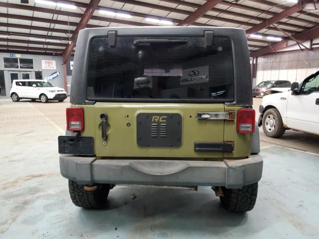 1C4AJWAG6DL542840 - 2013 JEEP WRANGLER SPORT GREEN photo 6