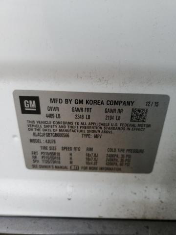 KL4CJFSB7GB600566 - 2016 BUICK ENCORE CONVENIENCE 白色 照片 12