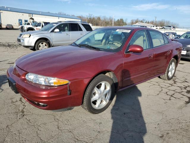 1G3NL52E41C275955 - 2001 OLDSMOBILE ALERO GL RED photo 1