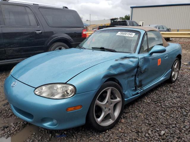 JM1NB353620227636 - 2002 MAZDA MX-5 MIATA BASE TURQUOISE photo 1