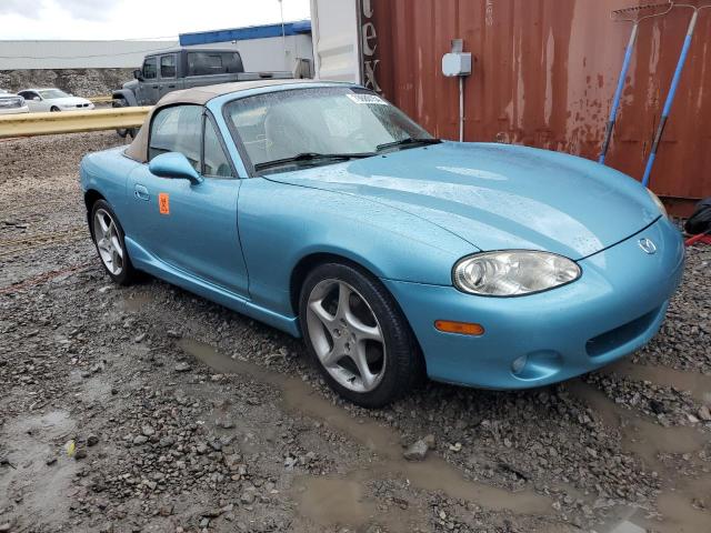 JM1NB353620227636 - 2002 MAZDA MX-5 MIATA BASE TURQUOISE photo 4