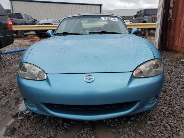 JM1NB353620227636 - 2002 MAZDA MX-5 MIATA BASE TURQUOISE photo 5