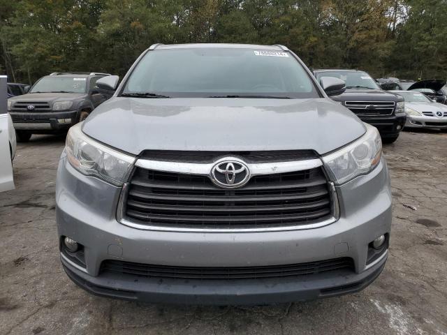 5TDKKRFH3FS089931 - 2015 TOYOTA HIGHLANDER XLE 银色 照片 5