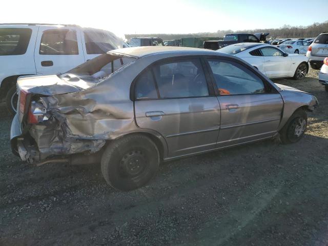 1HGES16552L064806 - 2002 HONDA CIVIC LX GOLD photo 3