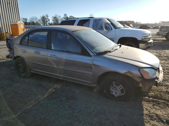 1HGES16552L064806 - 2002 HONDA CIVIC LX GOLD photo 4