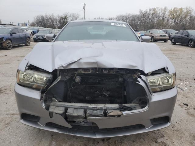 2C3CDXBG9EH193048 - 2014 DODGE CHARGER SE SILVER photo 5