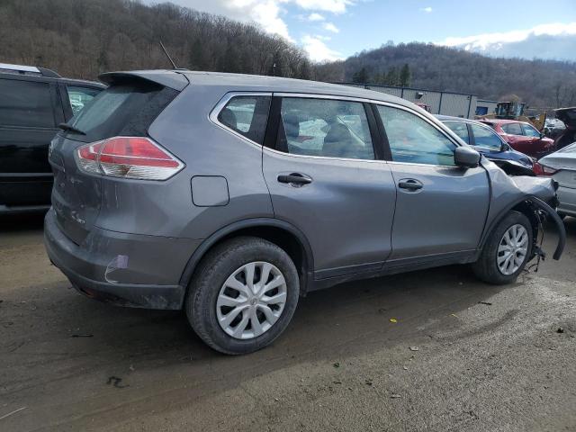 KNMAT2MV8GP702565 - 2016 NISSAN ROGUE S GRAY photo 3