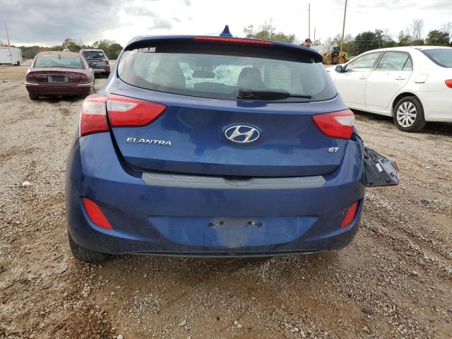 KMHD35LE5DU091337 - 2013 HYUNDAI ELANTRA GT BLUE photo 6