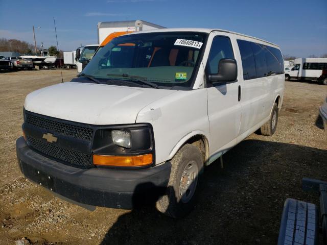 1GAZGZFG3B1154316 - 2011 CHEVROLET EXPRESS G3 LS WHITE photo 1