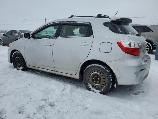 2T1LE40E19C004854 - 2009 TOYOTA COROLLA MA S SILVER photo 2