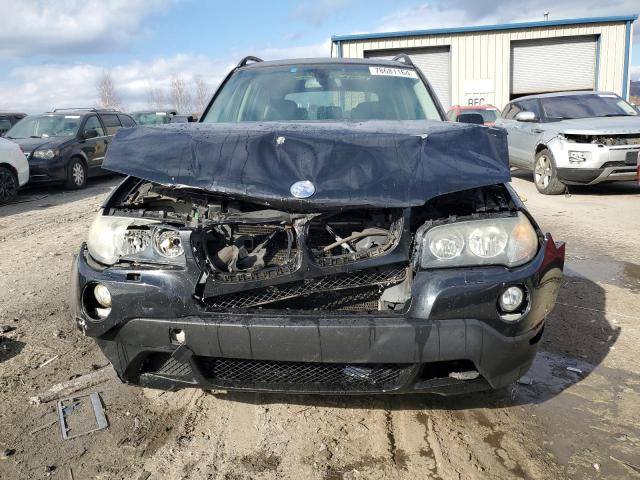 WBXPC93479WJ24983 - 2009 BMW X3 XDRIVE30I BLACK photo 5