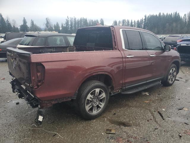 5FPYK3F73HB011467 - 2017 HONDA RIDGELINE RTL BURGUNDY photo 3